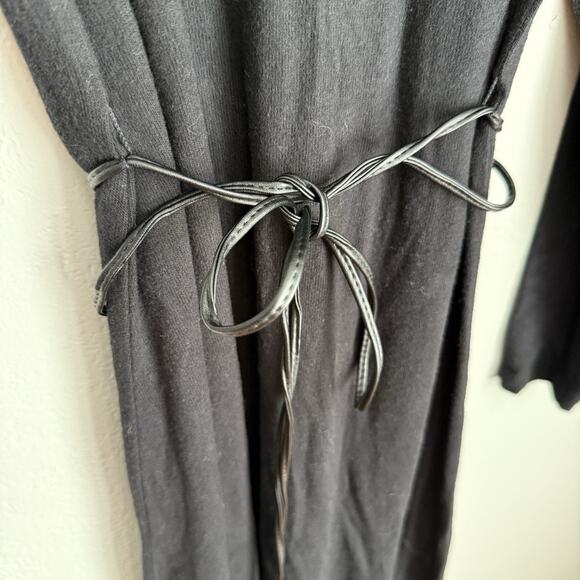 Vince Sweater Dress Long Sleeve Maxi Black Size XXL $295 Retail - Picture 7 of 9